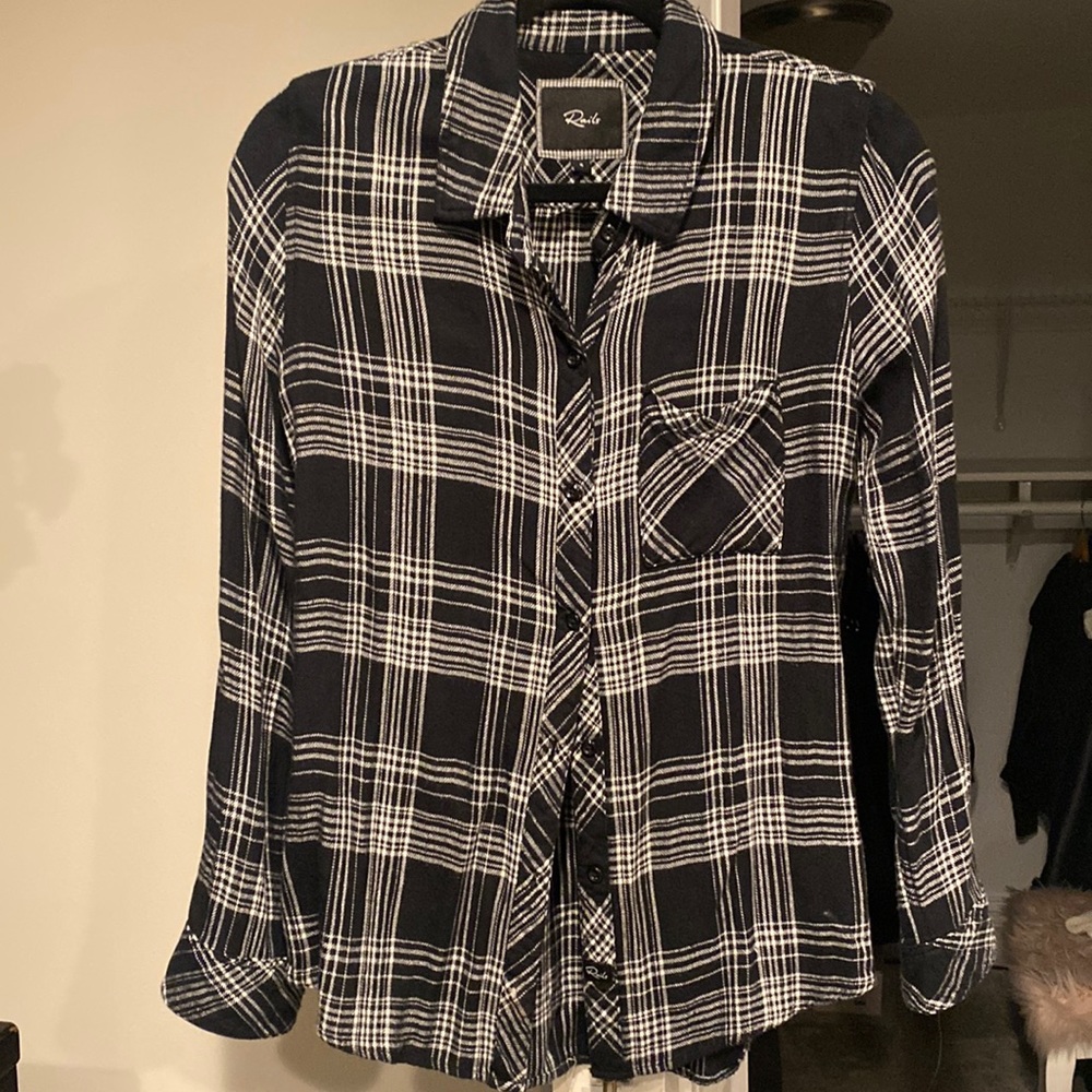 Rails Hunter Button Up Shirt In Size S - image 1